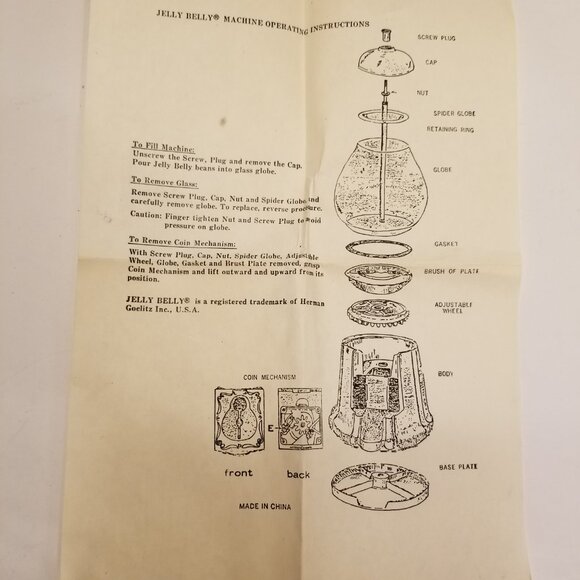 NIB Vintage Jelly Belly Bean Machine - Picture 6 of 17